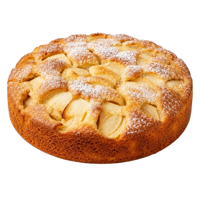 Classic Homemade Apple Charlotte Cake