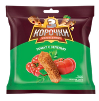 3 KOROCHKI Dry Croutons Tomato & Herbs