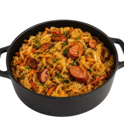 Bigus With Sausages