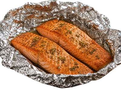 Baked Salmon in foil ~500g