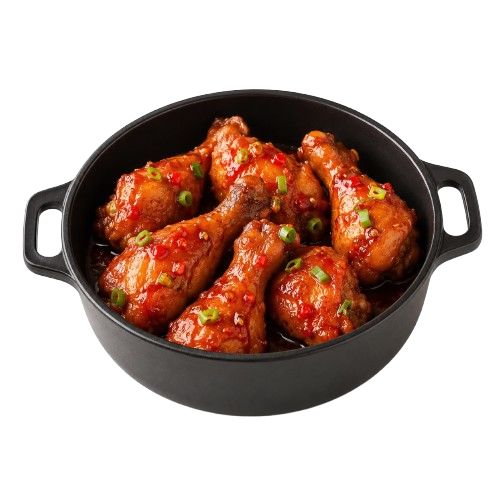 Pot of Chicken drumsticks in Sweet Chili Sauce ~1000 g