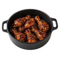 Pot of Chicken drumsticks in Teriyaki Sauce ~1000 g