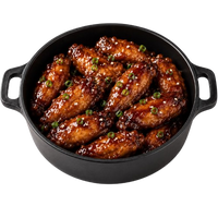 Pot of Chicken Wings in Teriyaki Sauce ~500 g