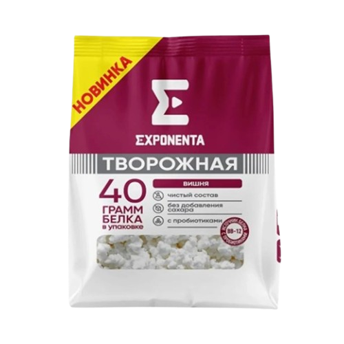 Exponenta Cottage Cheese Cherry Fat - Free
