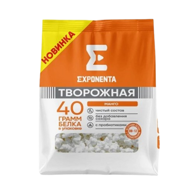Exponenta Cottage Cheese Mango Fat - Free