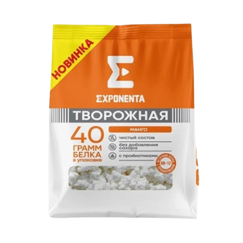 Exponenta Cottage Cheese Mango Fat - Free