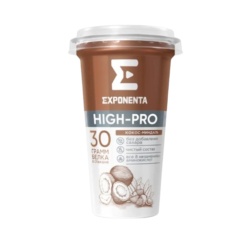 Exponenta Fermented Milk Drink Coconut-Almond Fat -Free