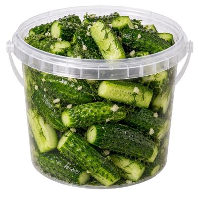 Homemade Lightly Salted Cucumbers