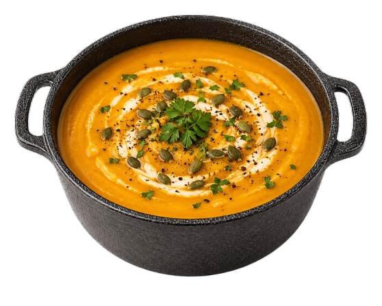 Pot of Pumpkin Cream Soup ~1000 ml