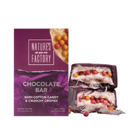 Chocolate Bar With Crunchy Crispies & Cotton Candy