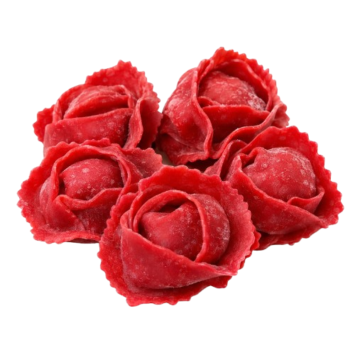 Homemade Rose Shape Beetroot 4 Cheese (Frozen) ~250g