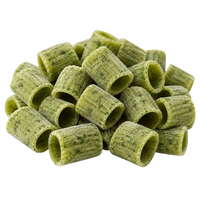 Homemade Mezze Maniche Spinach (Frozen) ~250g