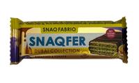 SNAQ FABRIQ Glazed Wafer Bar Pistachio kunafa