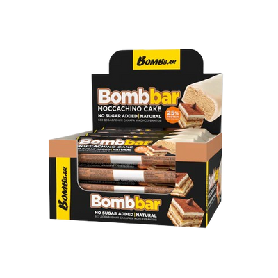 BOMBBAR Glazed bar Mochaccino Cake 12 pcs