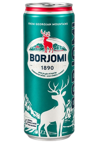 Borjomi Natural Mineral Water -  Can 330 ml