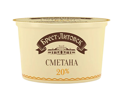 Savushkin Sour Cream 20% Fat