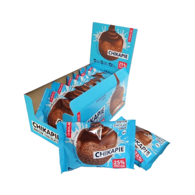 CHIKAPIE Milk Chocolate cookie with buttercream filling box 9 pcs