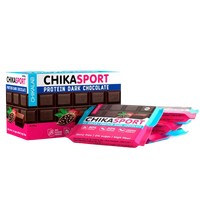 CHIKALAB Chika Sport Dark Protein Chocolate box 4 pcs