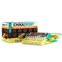 CHIKALAB Chika Sport Dark Protein Chocolate with almonds box 4 pcs