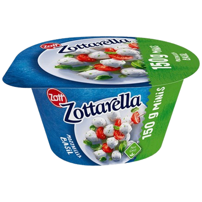 Zott Zotarella Minis Basil Mozzarella