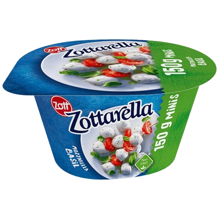 Zott Zotarella Minis Basil Mozzarella