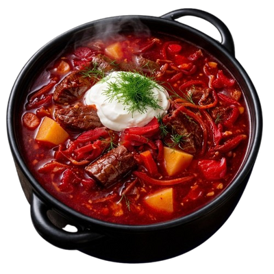 Meat Borscht Soup