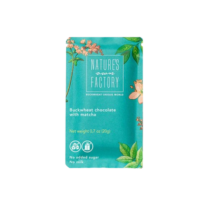 Buckwheat Chocolate with Matcha