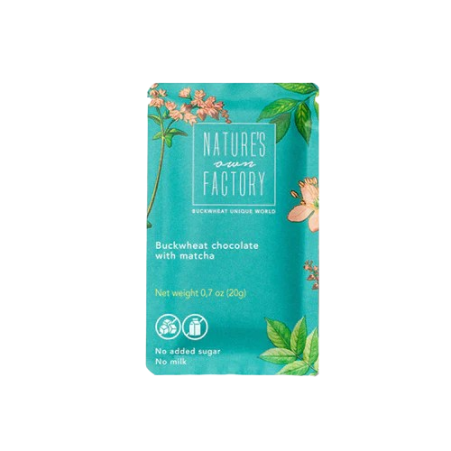 Buckwheat Chocolate with Matcha