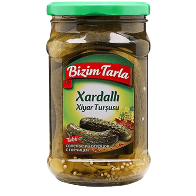 Pickled Cucumbers With Mustard