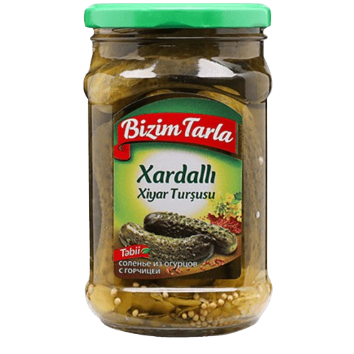 Pickled Cucumbers With Mustard