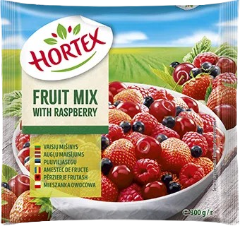 Hortex Frozen Fruit mix with Raspberry