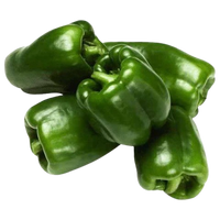 Organic Green Capsicum