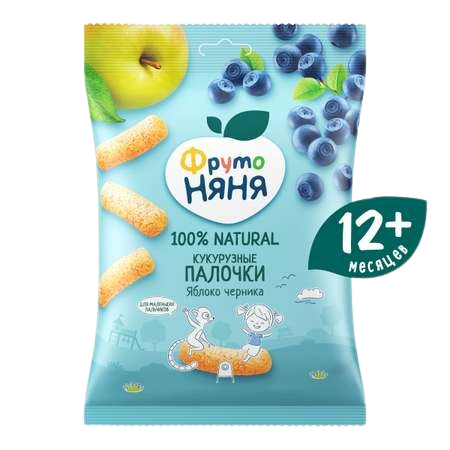 Fruto Nanny Corn Sticks Apple Blueberry