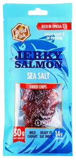 Pink Salmon Dried Chip Sea Salt