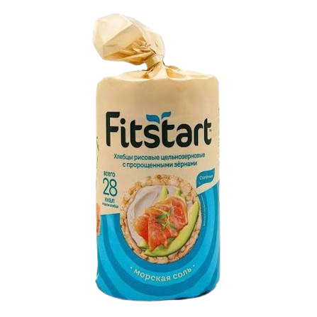 Mistral' Crispy Bread Rice FITSTART "Sea Salt"