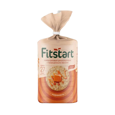 Mistral' Crispy Bread Rice FITSTART "Caramel"