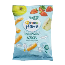 Fruto Nanny Corn Sticks Apple Strawberry
