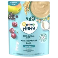 Fruto Nanny Oatmeal Milk Multigrain Porridge Apple Black Currant Cherry