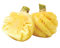 Pineapple peeled