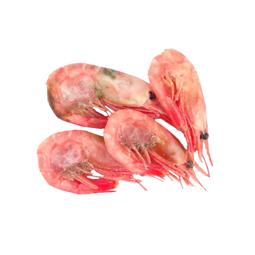 Wild Magadan Shrimps with Caviar (boiled/frozen)