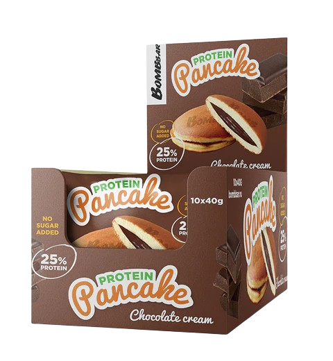 BOMBBAR Pancake with filling Chocolate Cream box 10 pc