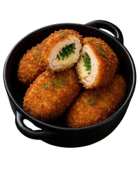 Chicken Cutlet with Butter Pot