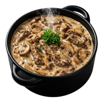 Beef Stroganoff with Mushrooms