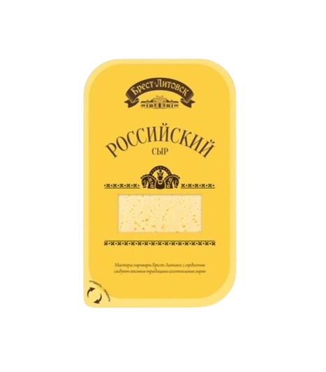 Savushkin Russian Semi Hard Cheese slised