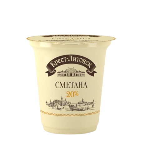 Savushkin Sour Cream 20% Fat