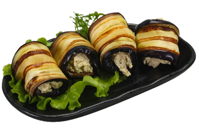 ROLLED EGGPLANT WITH WALNUT