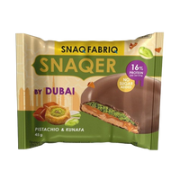 SNAQER Protein Cookies Pistachio kunafa & caramel