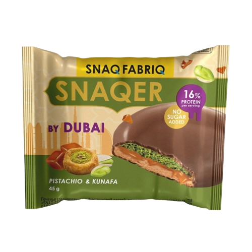 SNAQER Protein Cookies Pistachio kunafa & caramel