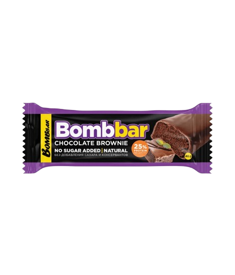 BOMBBAR Glazed bar Chocolate brownie