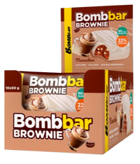 BOMBBAR Glazed cookies "Brownie mochaccino" box 10 pcs